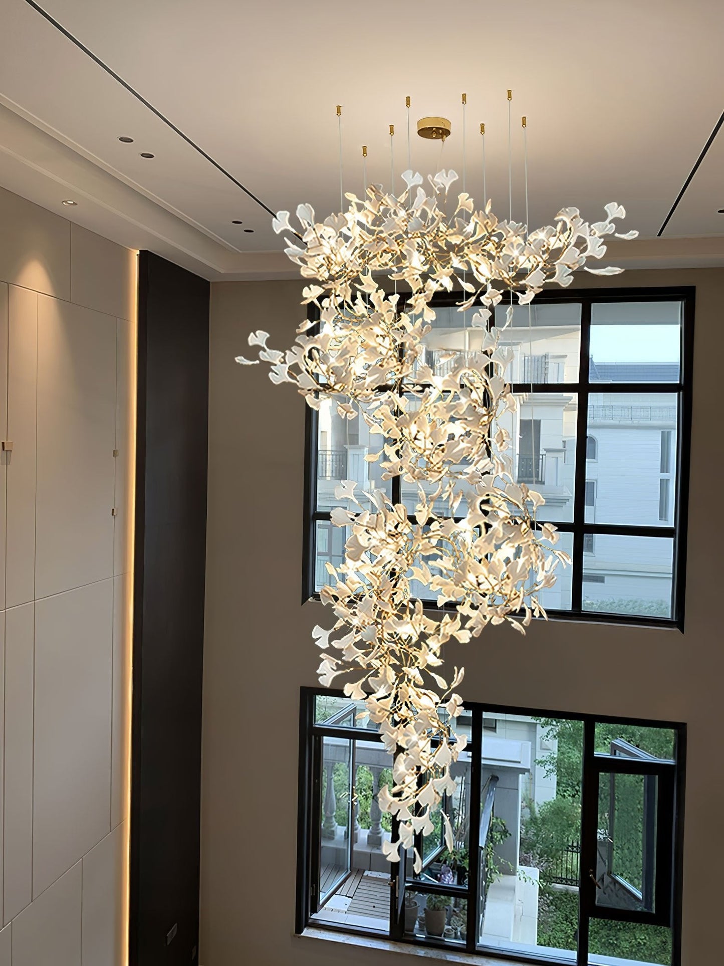 Gingko Crown Chandelier F