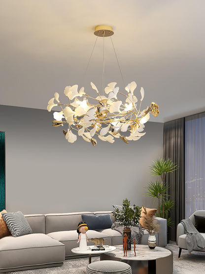 Gingko Gasolier Chandelier H