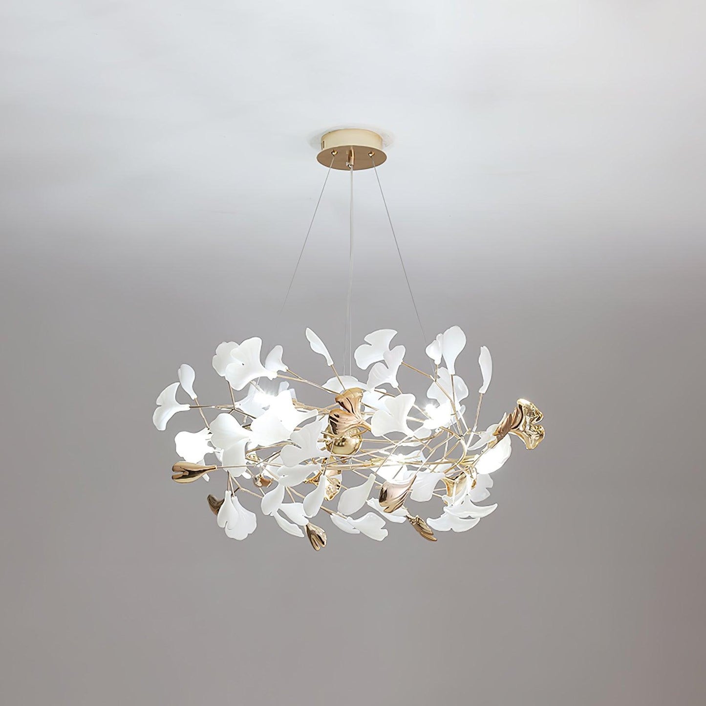 Gingko Gasolier Chandelier H