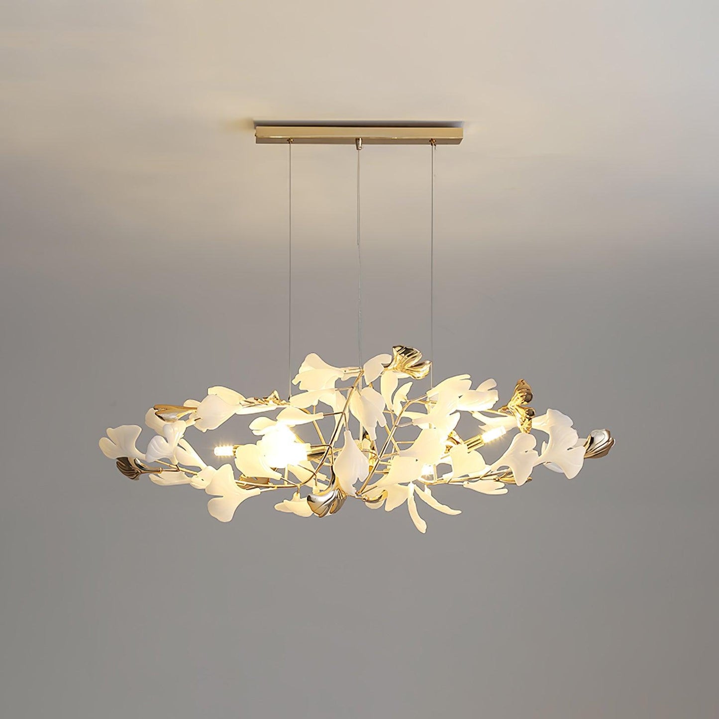 Gingko Gasolier Chandelier H