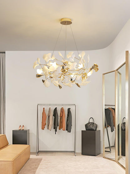 Gingko Gasolier Chandelier H