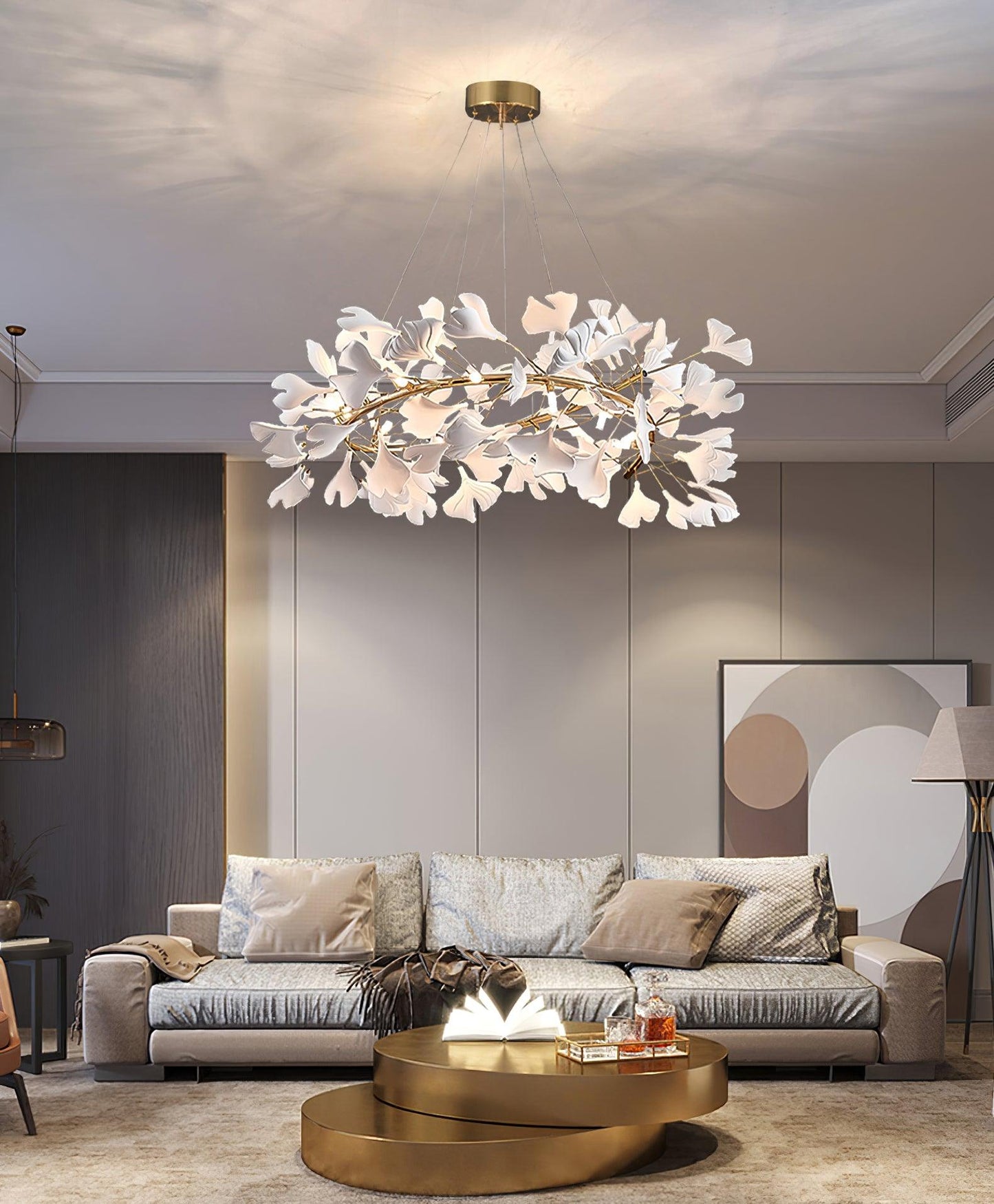 Gingko Chandelier U