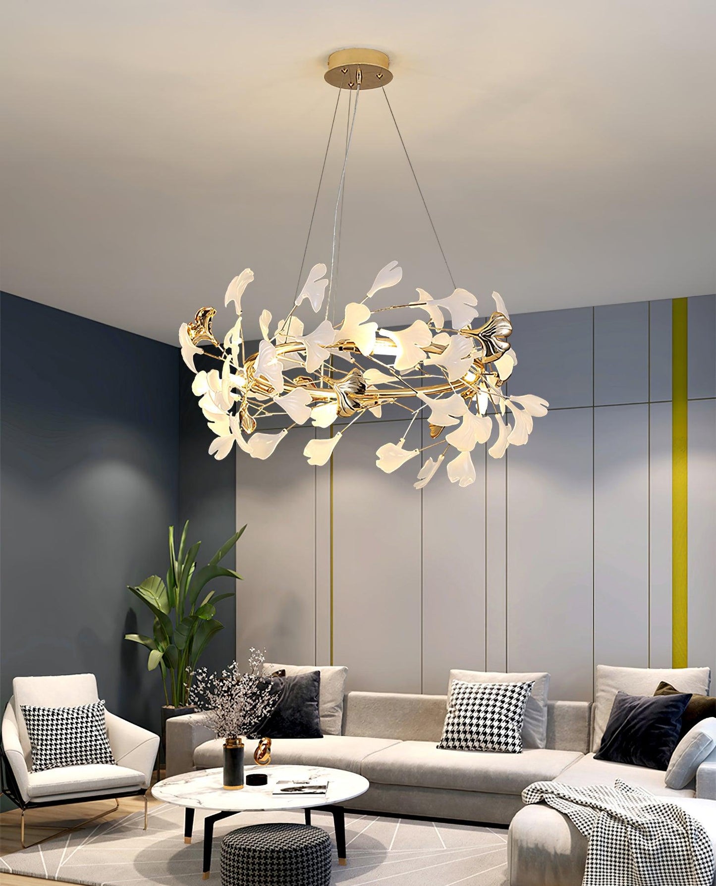 Gingko Chandelier U