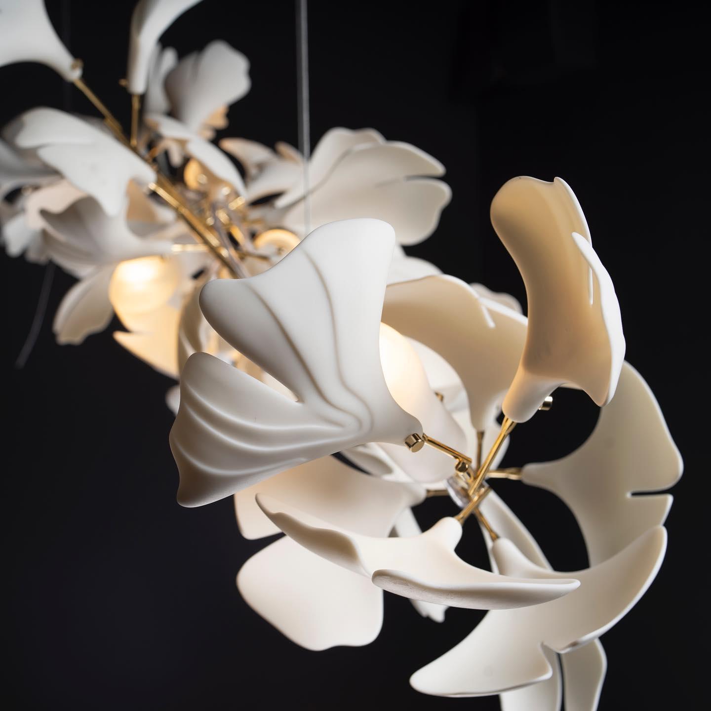 Gingko Chandelier U