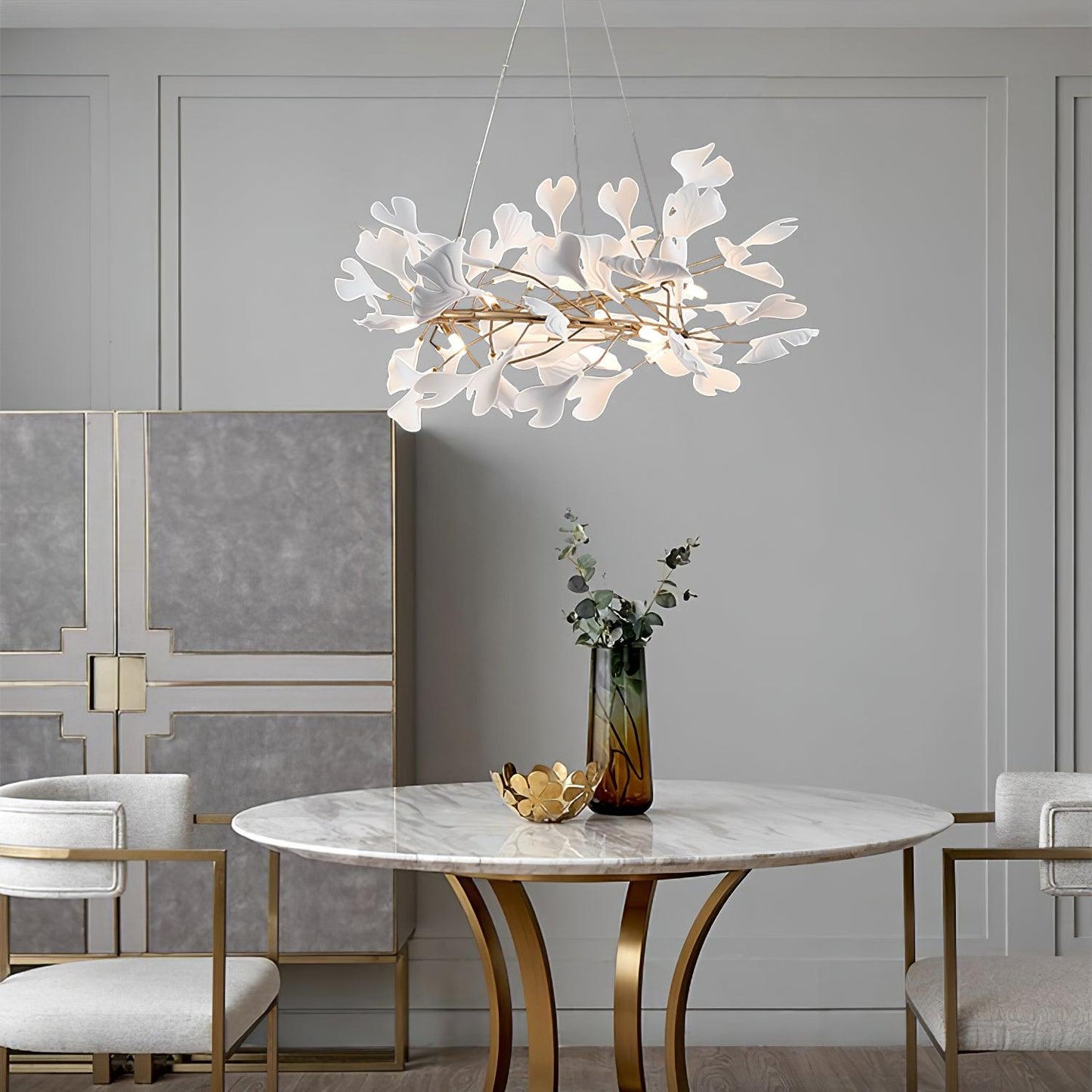 Gingko Chandelier U