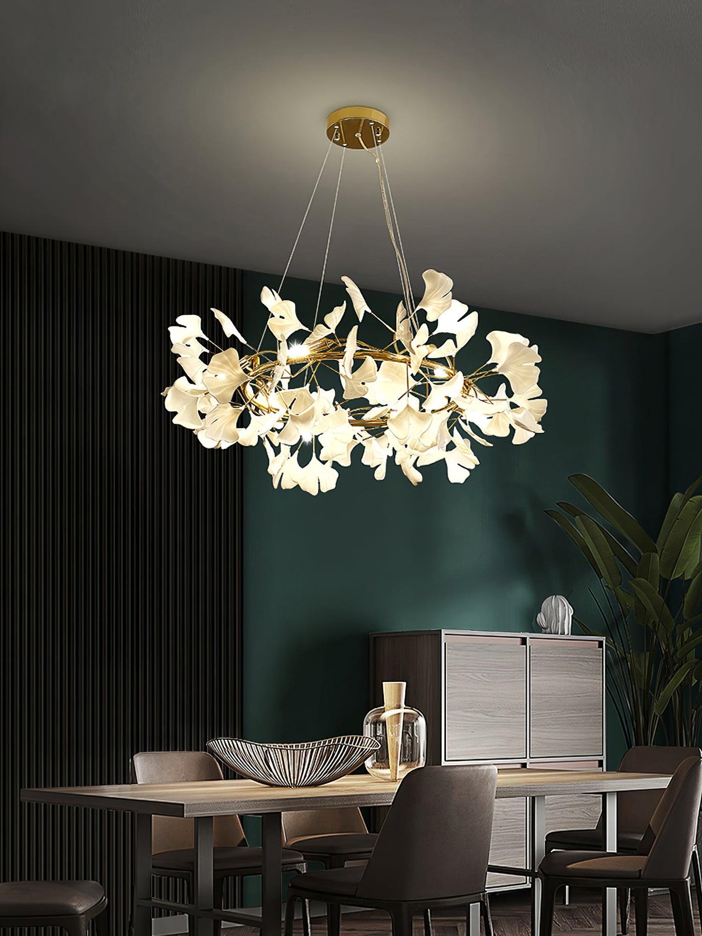 Gingko Crown Chandelier O