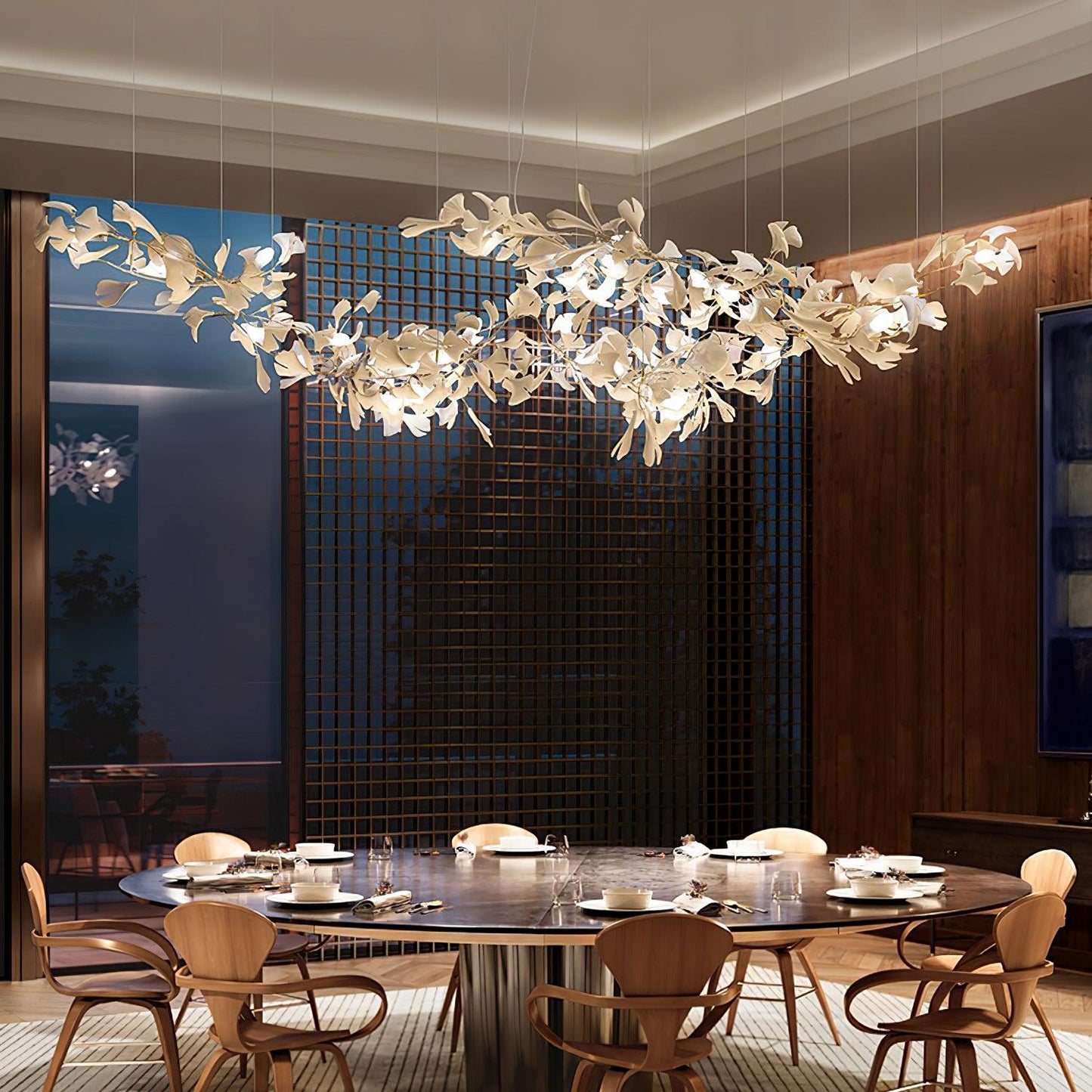 Gingko Pendant light Chandelier K