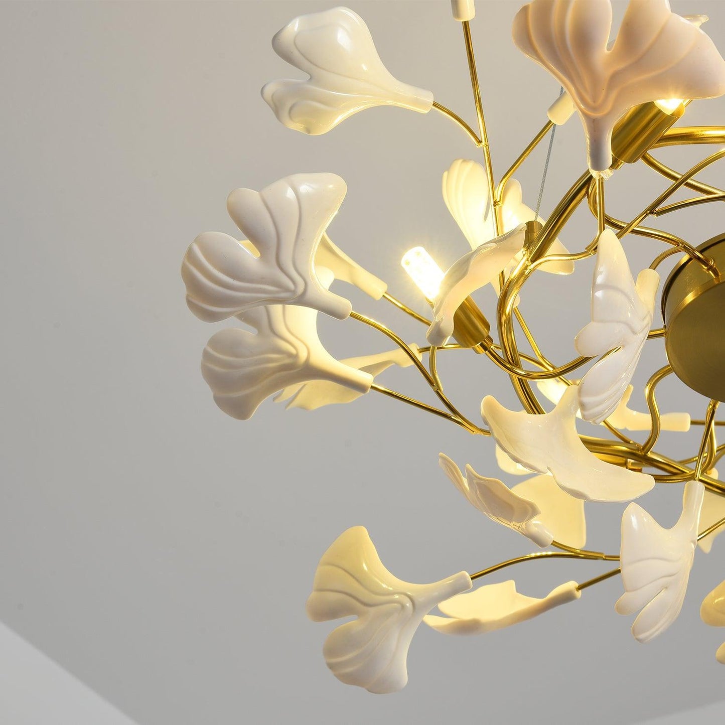 Gingko Gasolier Chandelier L