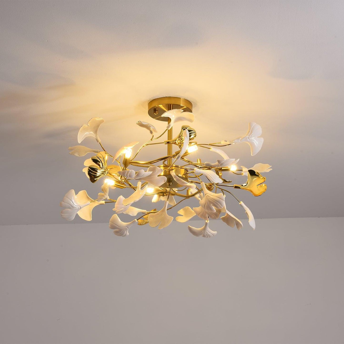 Gingko Gasolier Chandelier L