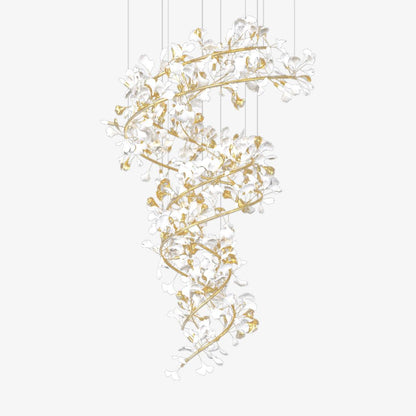 Gingko Gasolier Chandelier Q