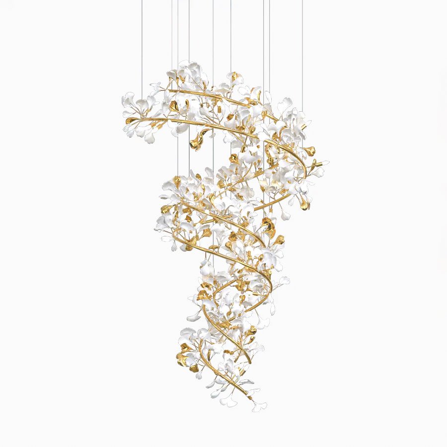 Gingko Gasolier Chandelier Q