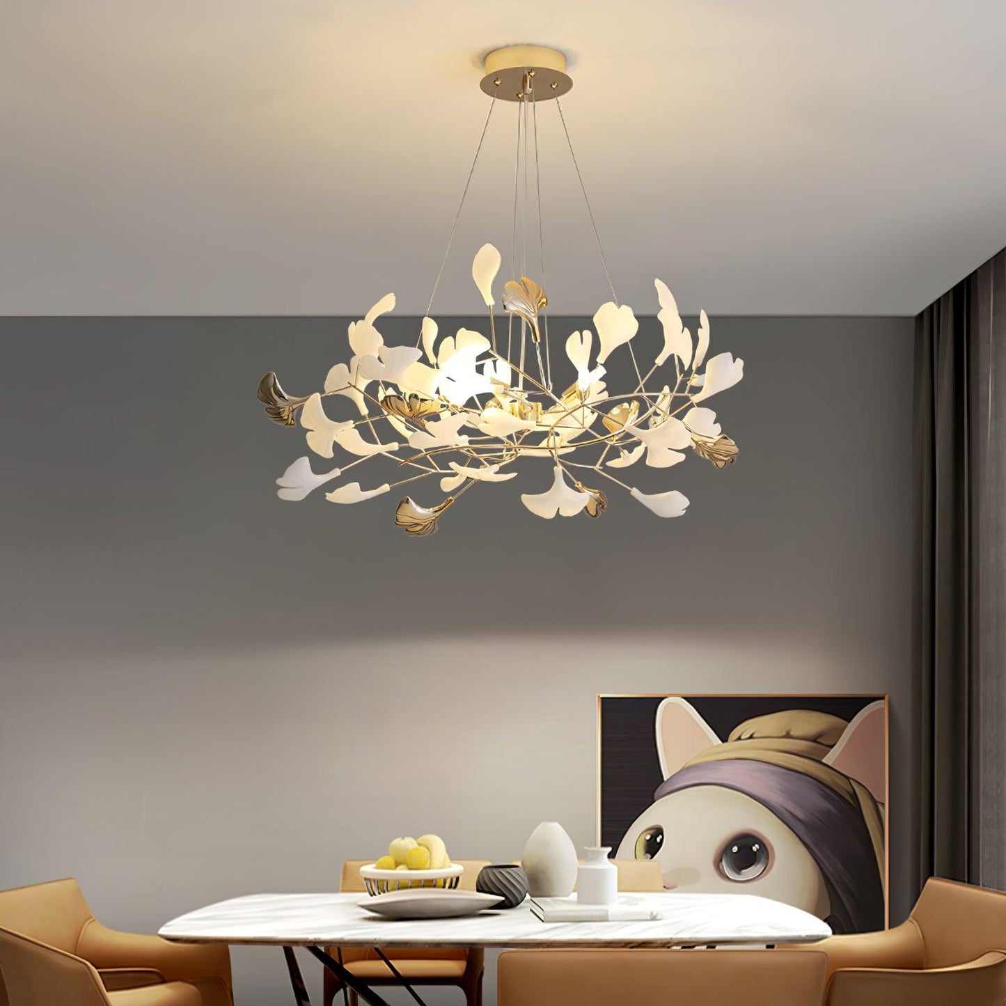 Gingko Crown Chandelier R