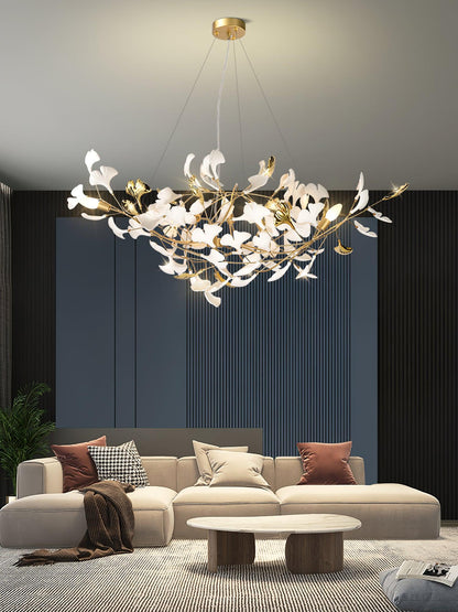 Gingko Gasolier Chandelier S