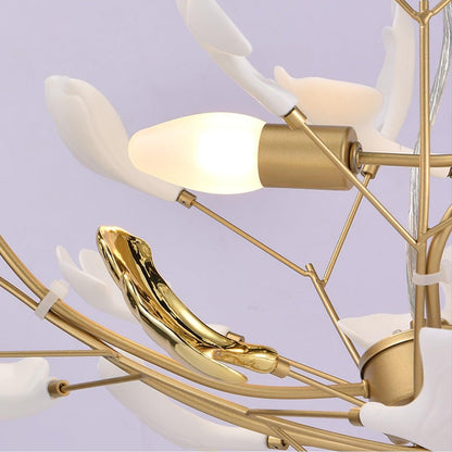 Gingko Gasolier Chandelier S