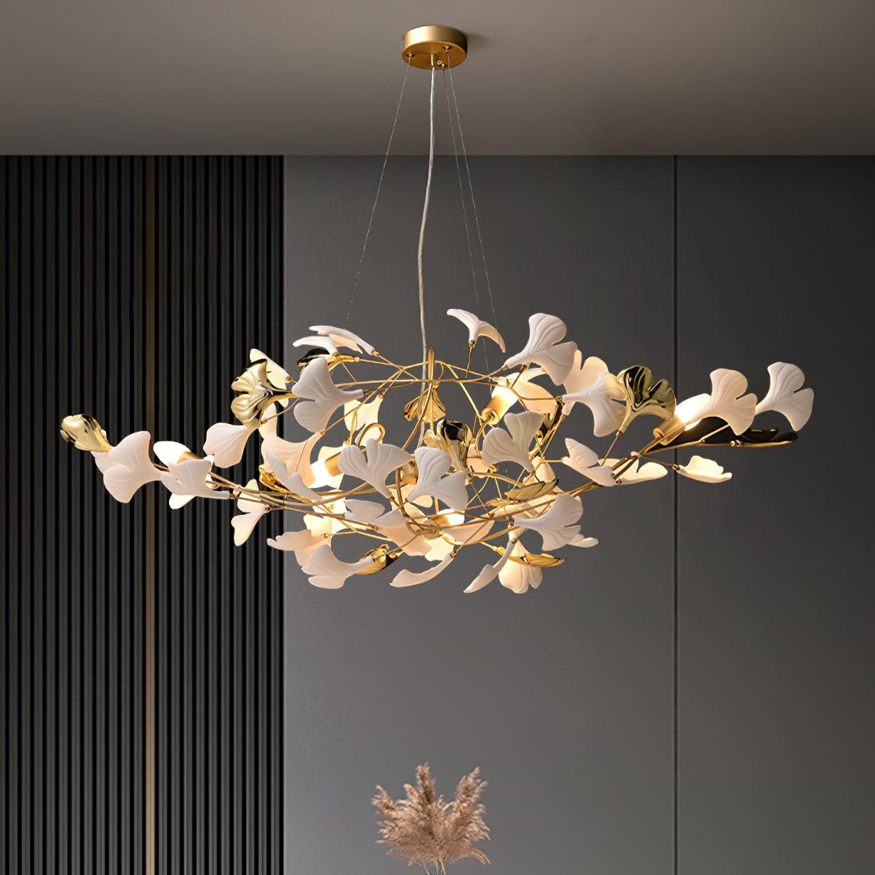 Gingko Gasolier Chandelier S