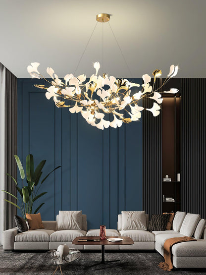 Gingko Gasolier Chandelier S