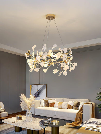 Gingko Ceiling fixture Chandelier T