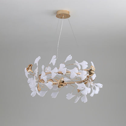 Gingko Ceiling fixture Chandelier T