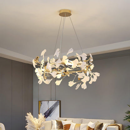 Gingko Ceiling fixture Chandelier T