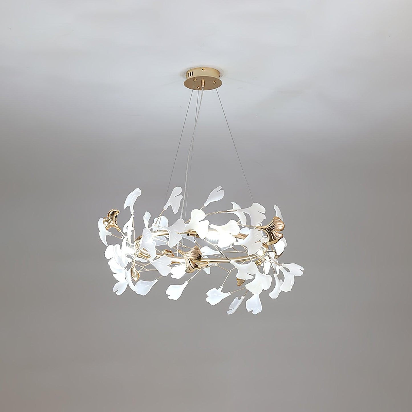 Gingko Ceiling fixture Chandelier T