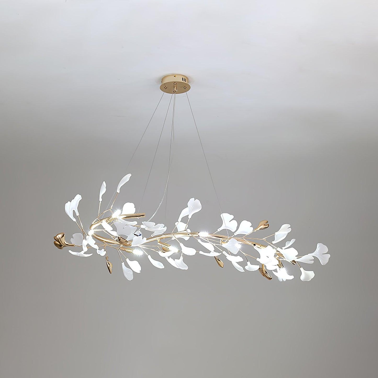 Gingko Ceiling fixture Chandelier T