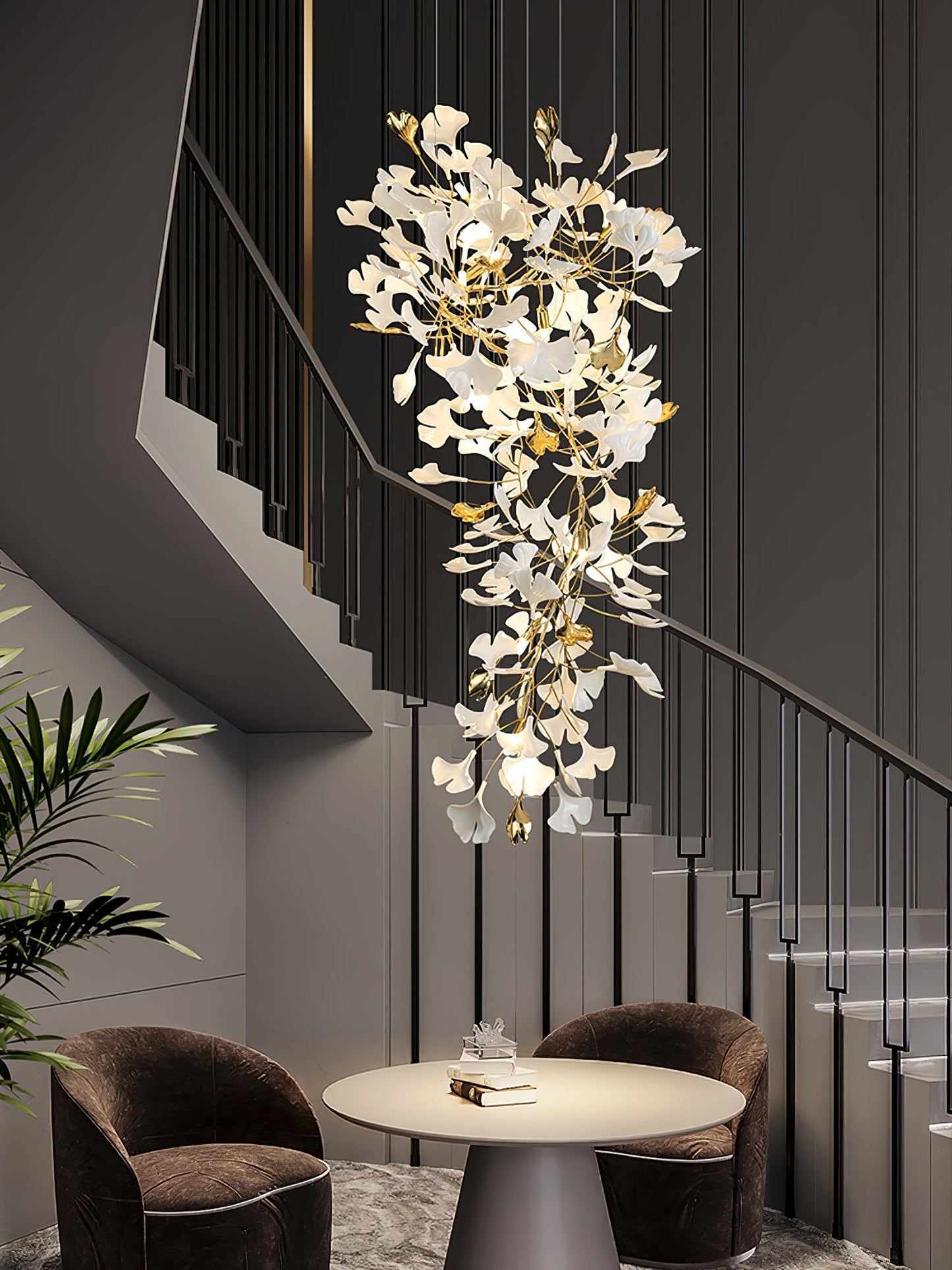 Gingko Chandelier Z