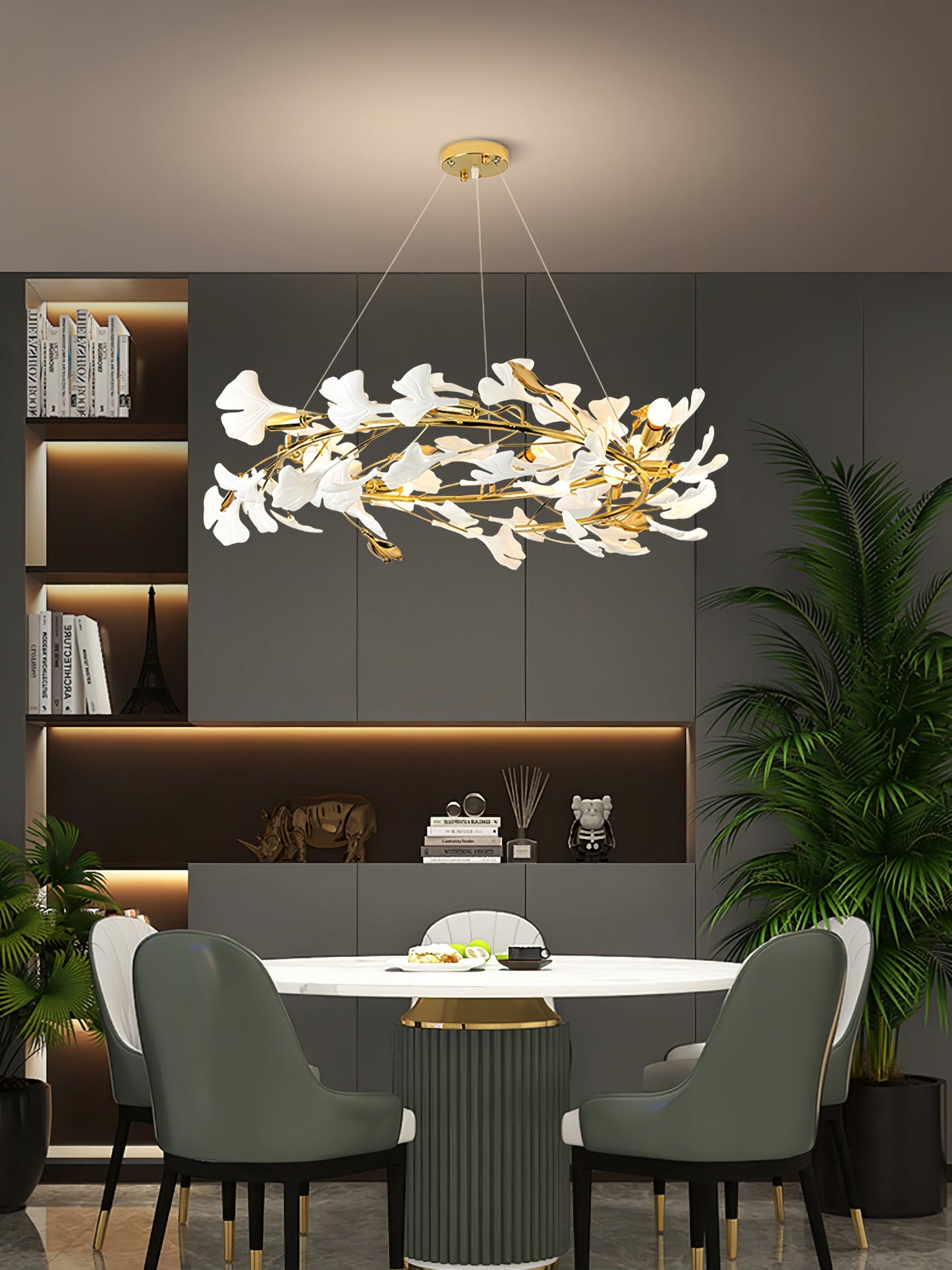 Gingko Chandelier Z