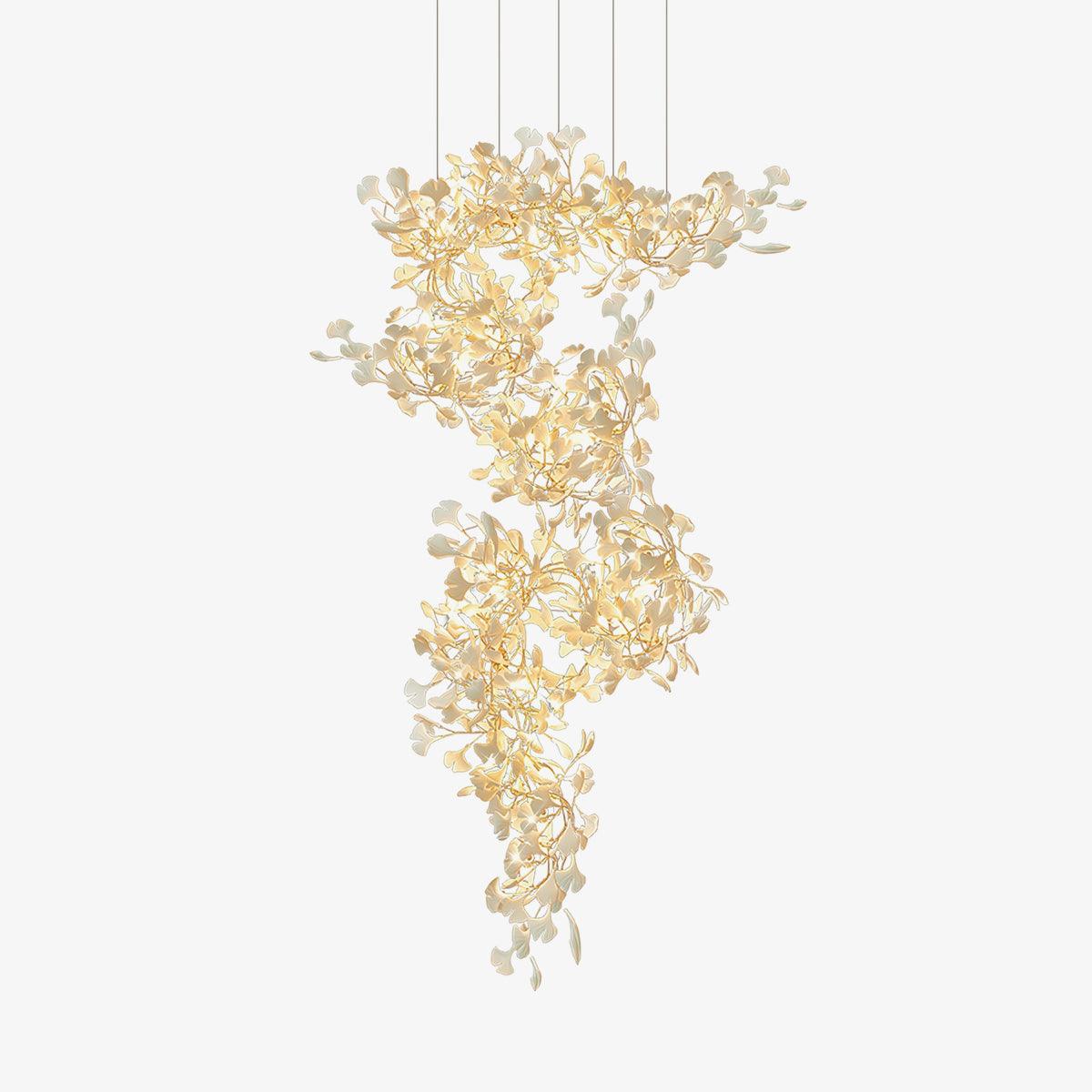 Gingko Crown Chandelier F