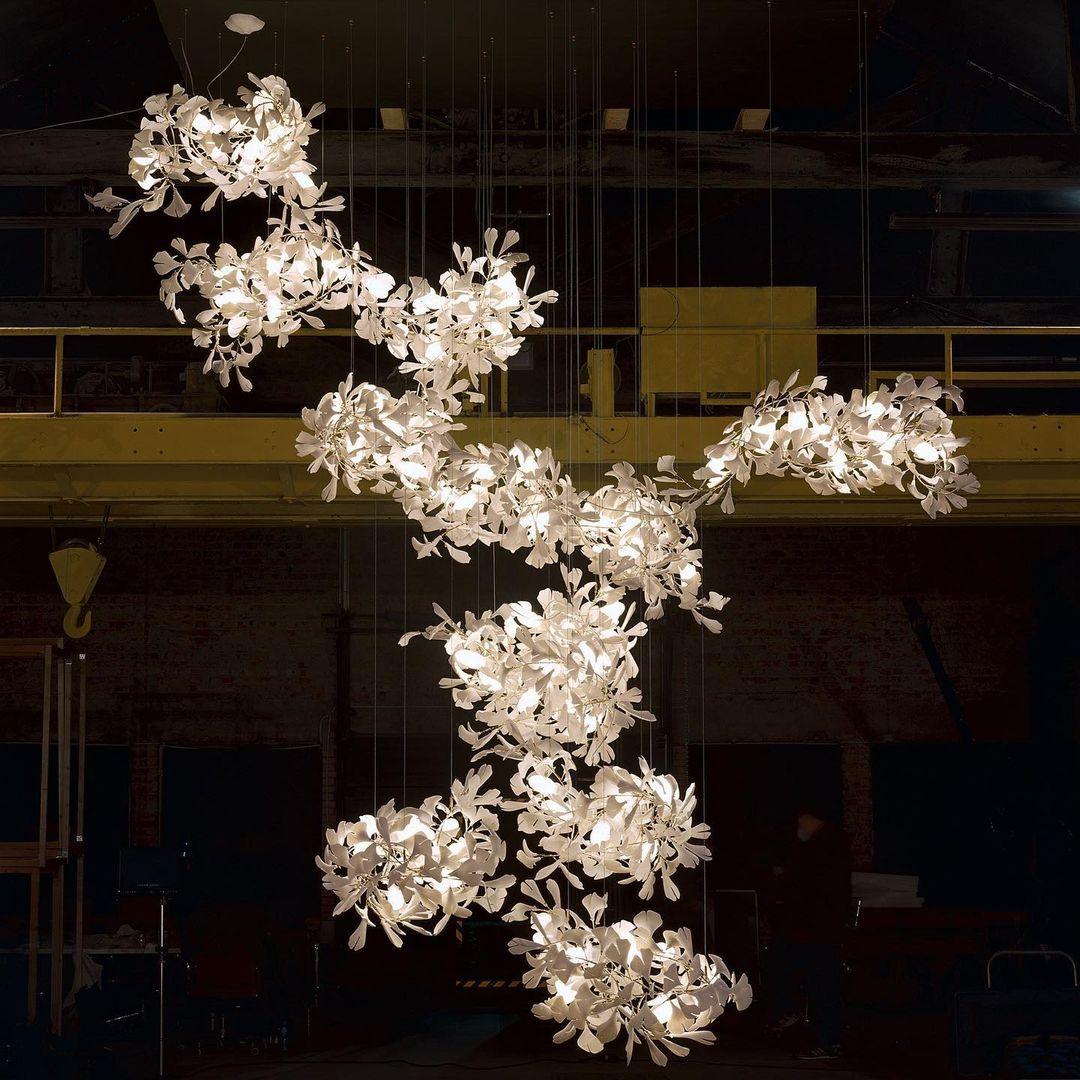 Gingko Crown Chandelier F