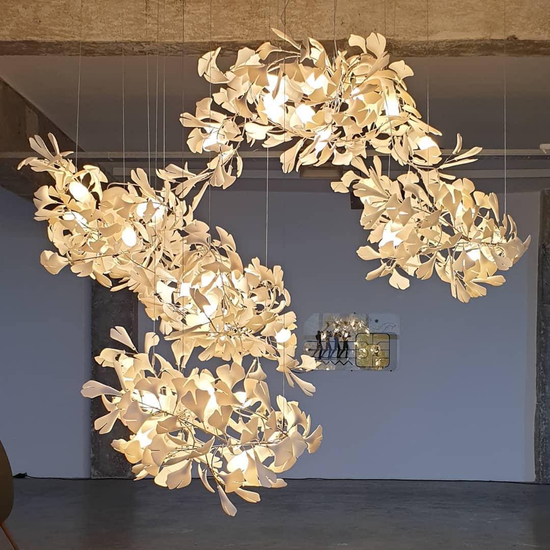 Gingko Crown Chandelier F