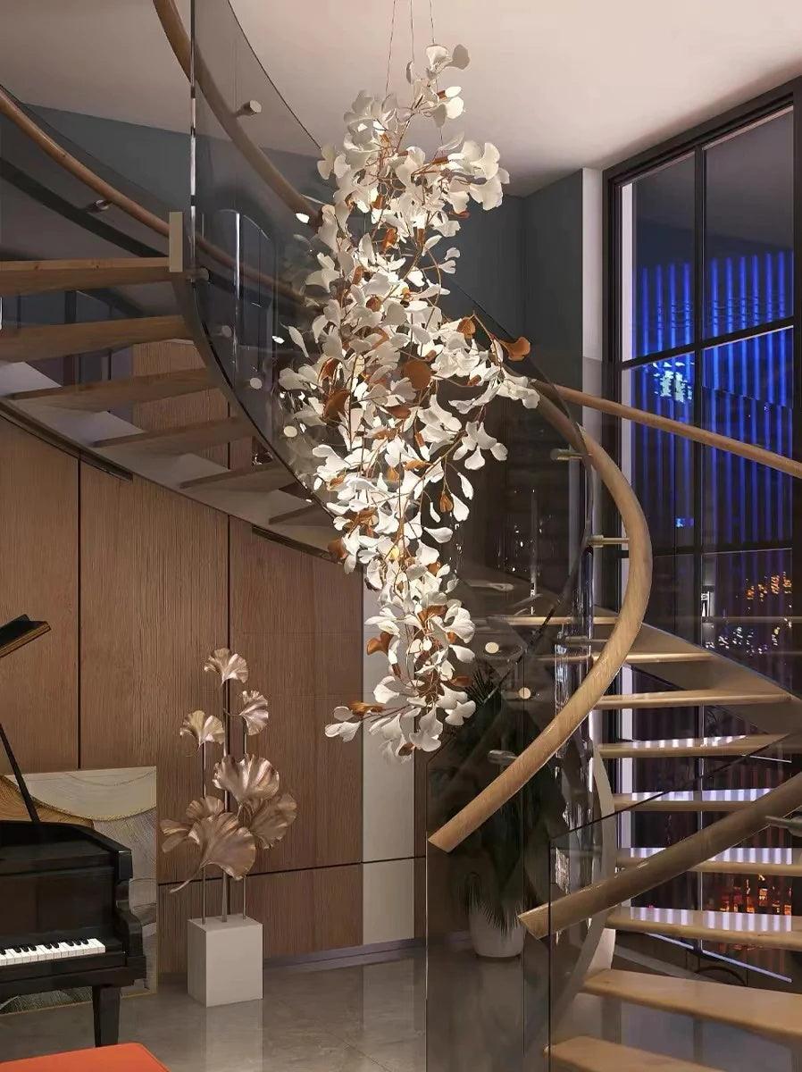 Gingko Crown Chandelier F