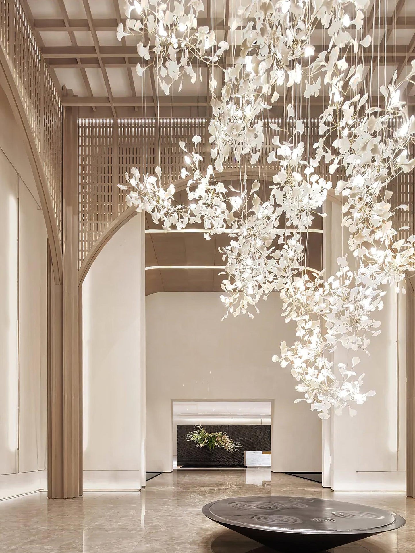 Gingko Crown Chandelier F