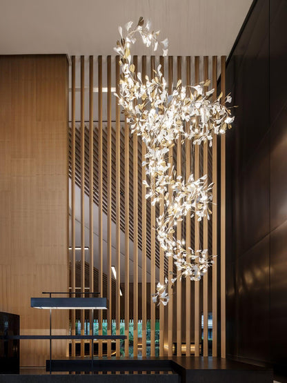 Gingko Crown Chandelier F