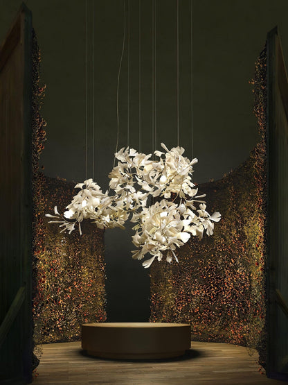 Gingko Crown Chandelier F