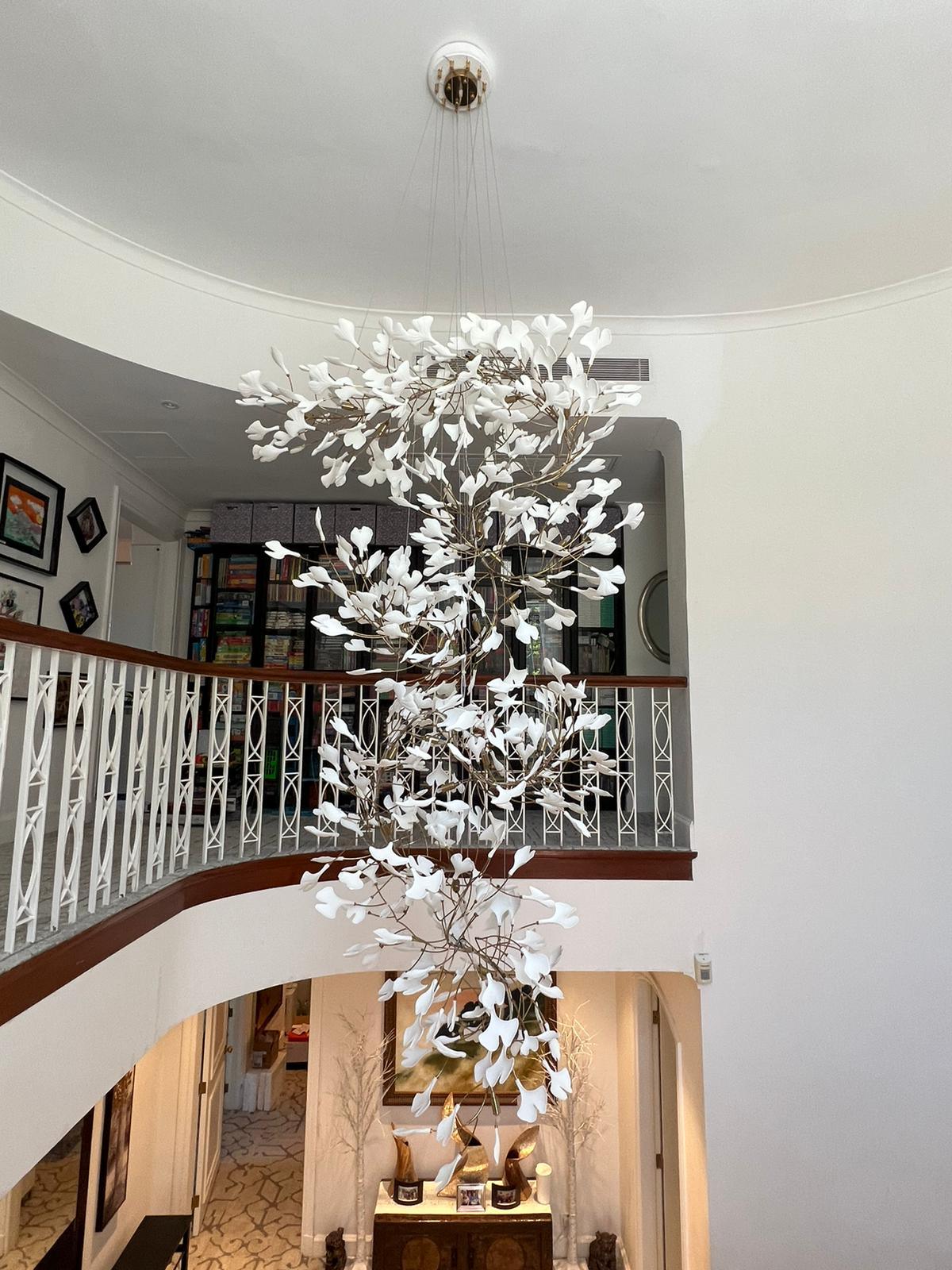 Gingko Crown Chandelier F