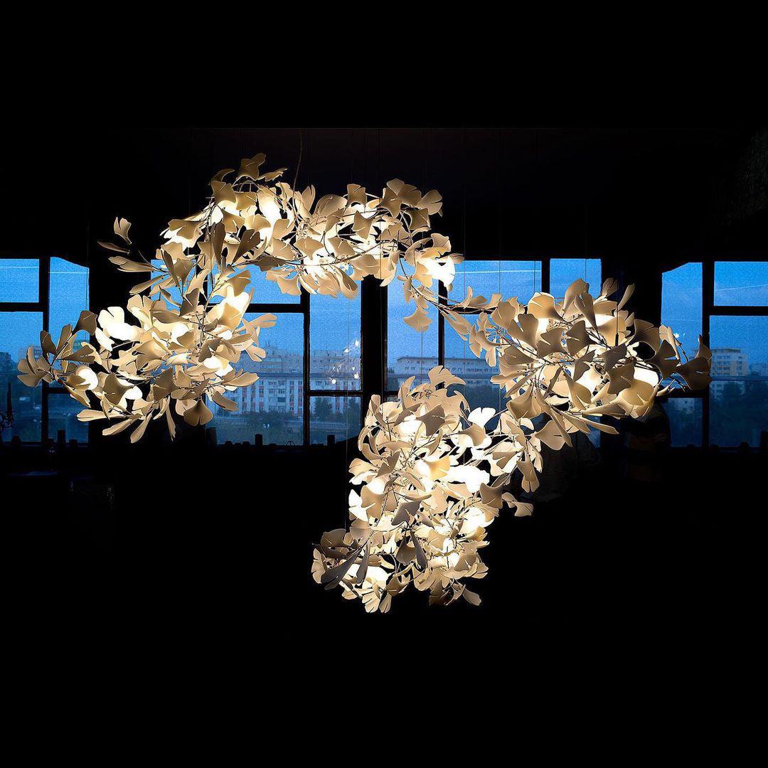 Gingko Electrolier Chandelier C