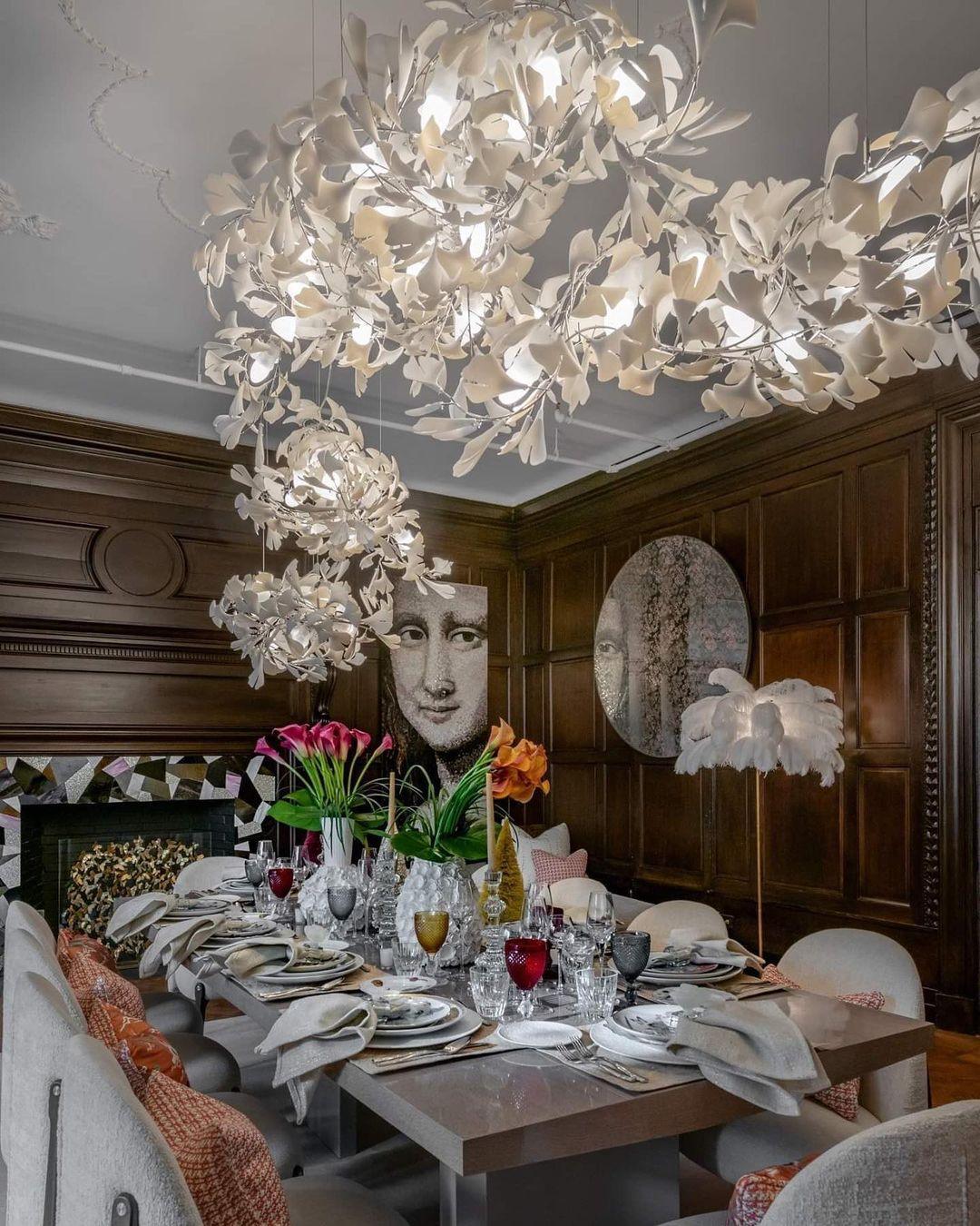 Gingko Electrolier Chandelier C