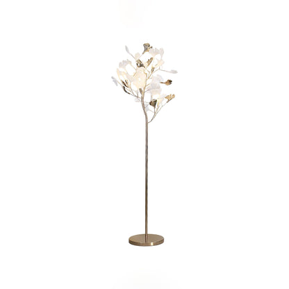 Gingko Leaf Uplight Lamp Floor Lamp