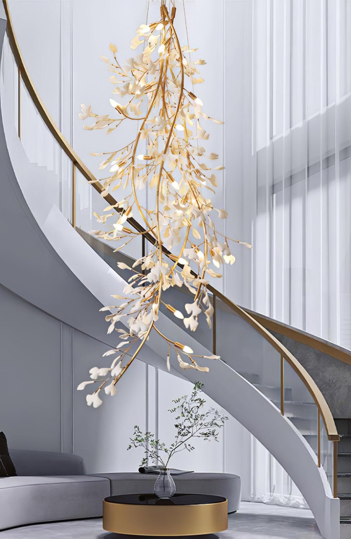 Gingko Long Branch Electrolier Chandelier