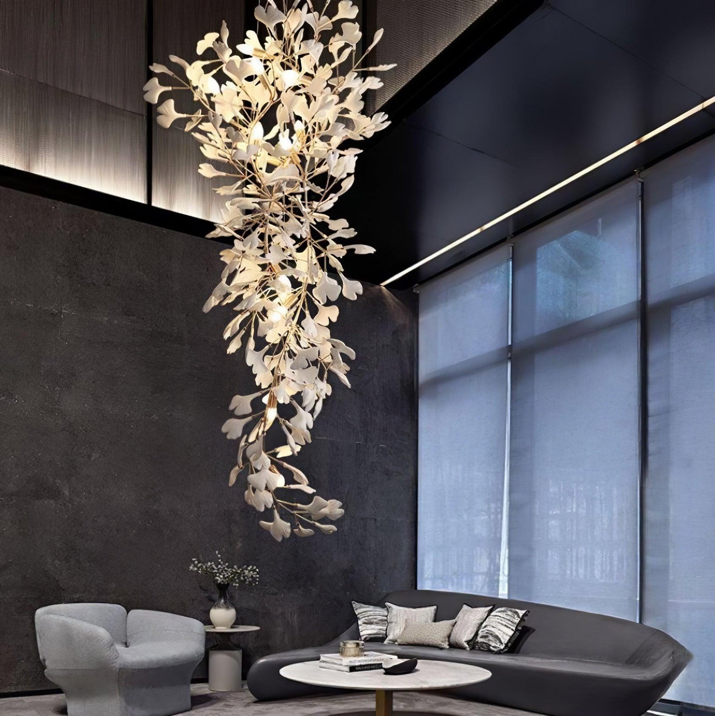 Gingko Long Branch Electrolier Chandelier