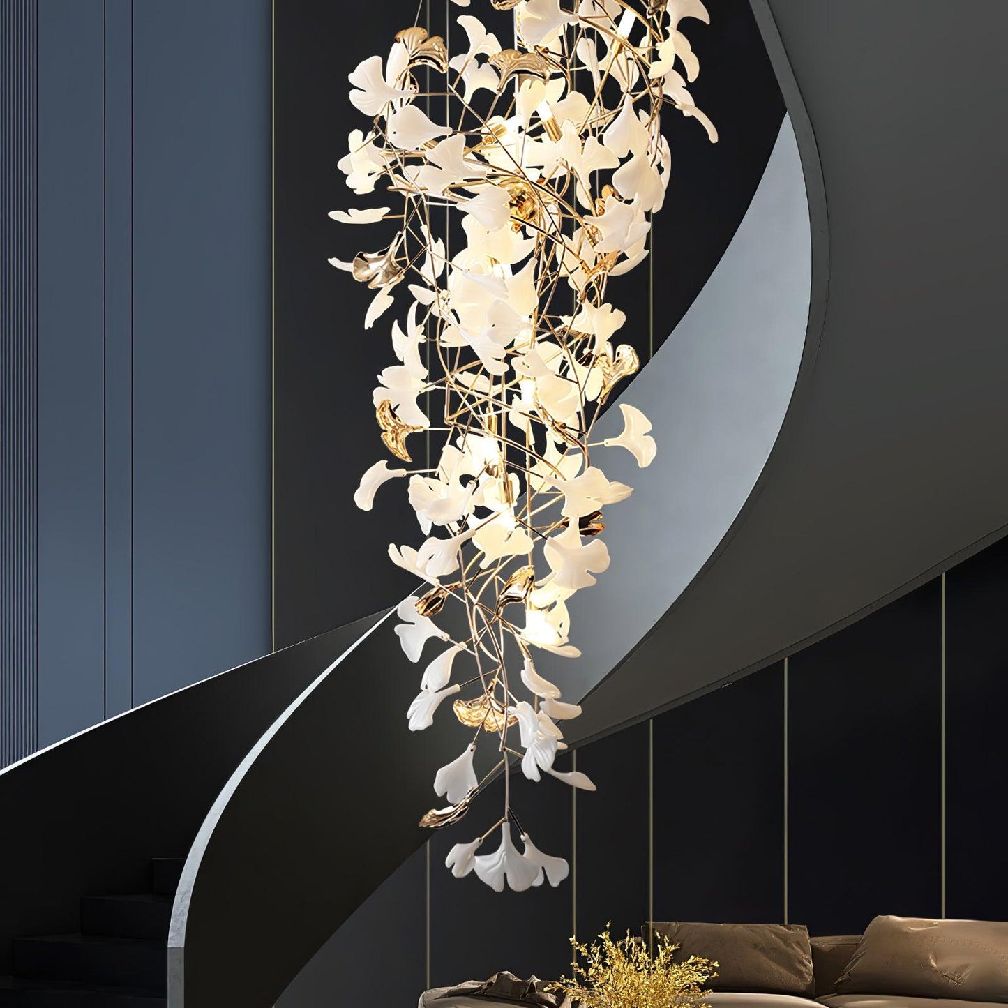 Gingko Ojo Gasolier Chandelier