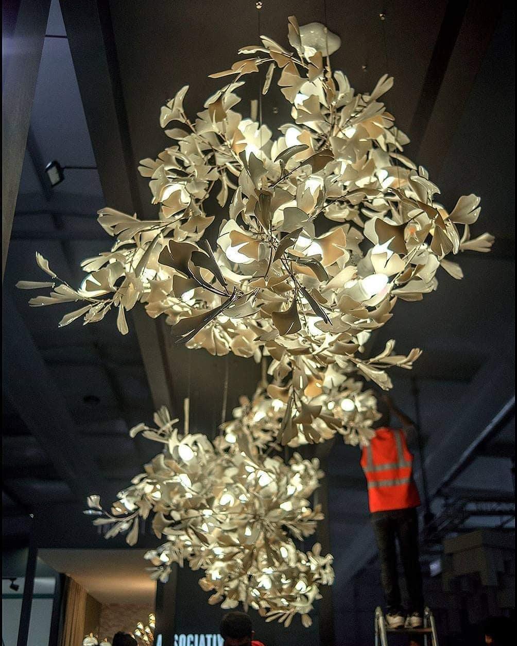 Gingko Combination Chandelier