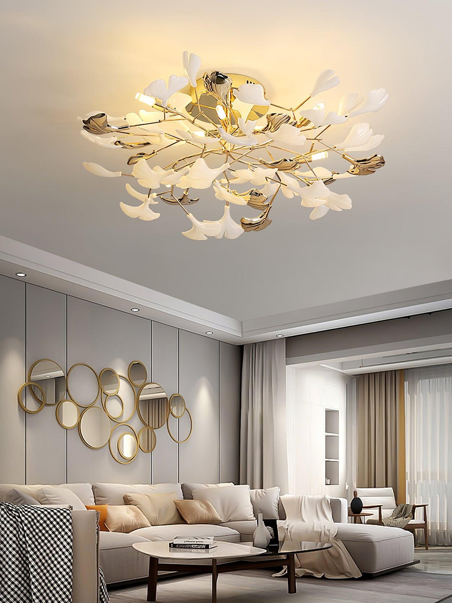 Gingko Rotating Ceiling fixture Ceiling Lamp