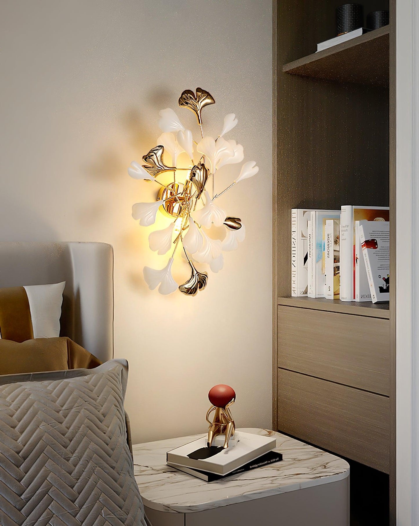 Gingko Wall light fixture Wall Lamp