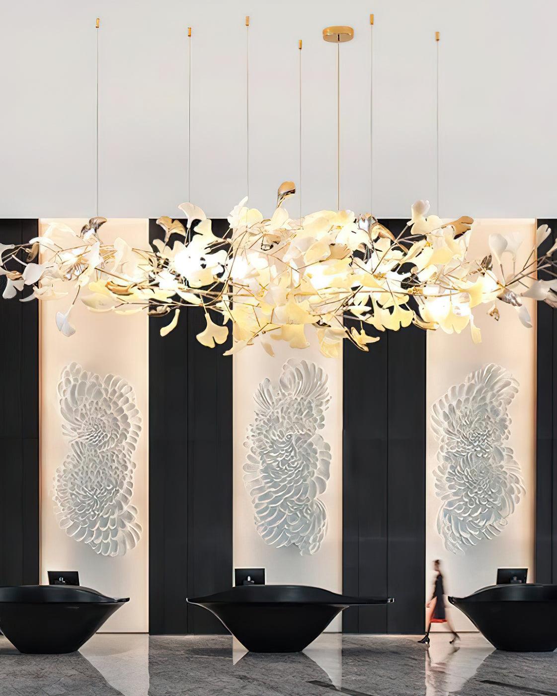 Ginkgo Cloud Ceiling fixture Chandelier