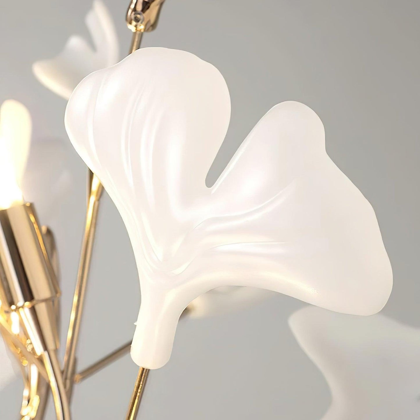 Gingko Leaf Uplight Lamp Floor Lamp