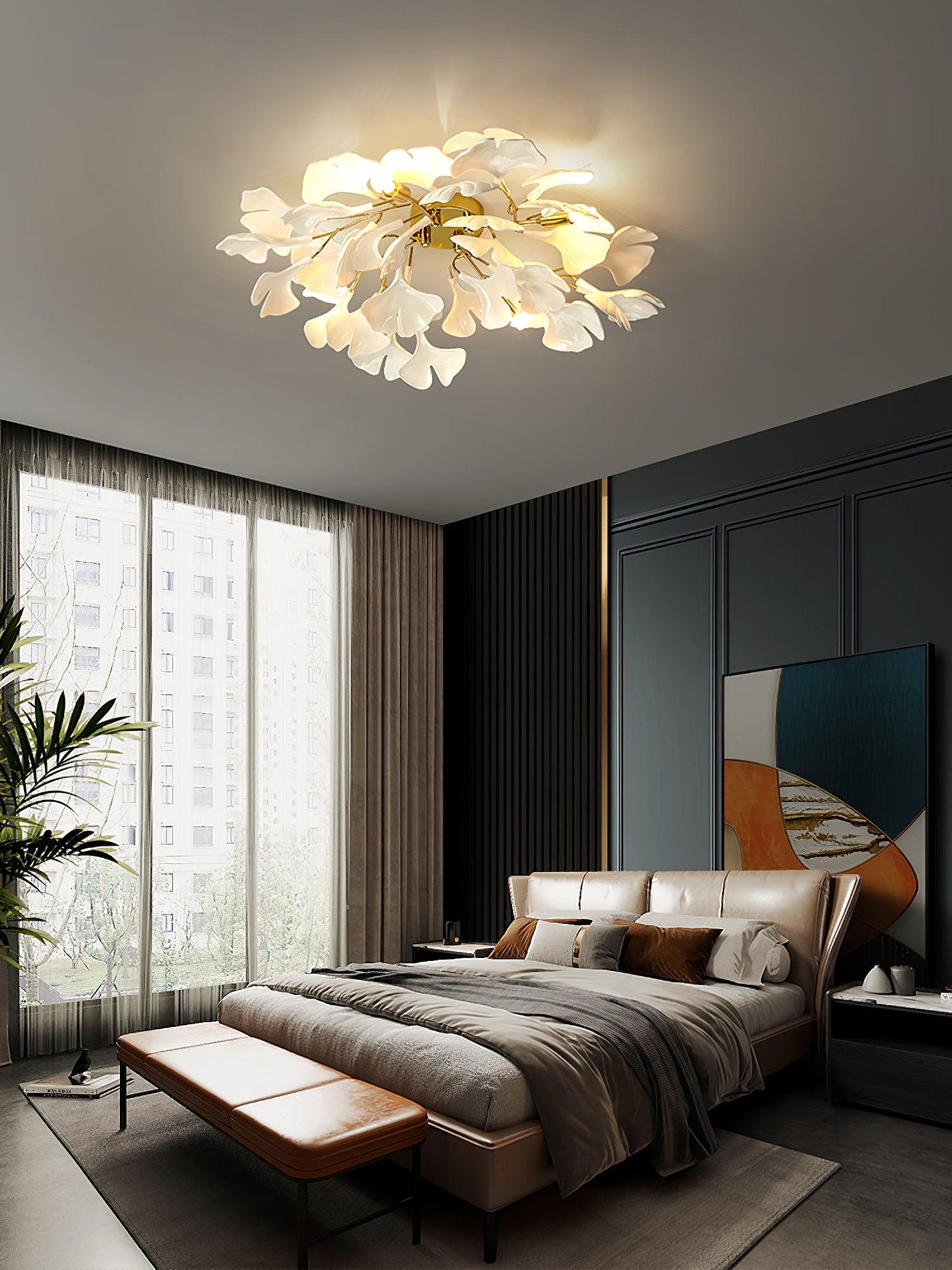 Gingko Flush mount light Ceiling Lamp