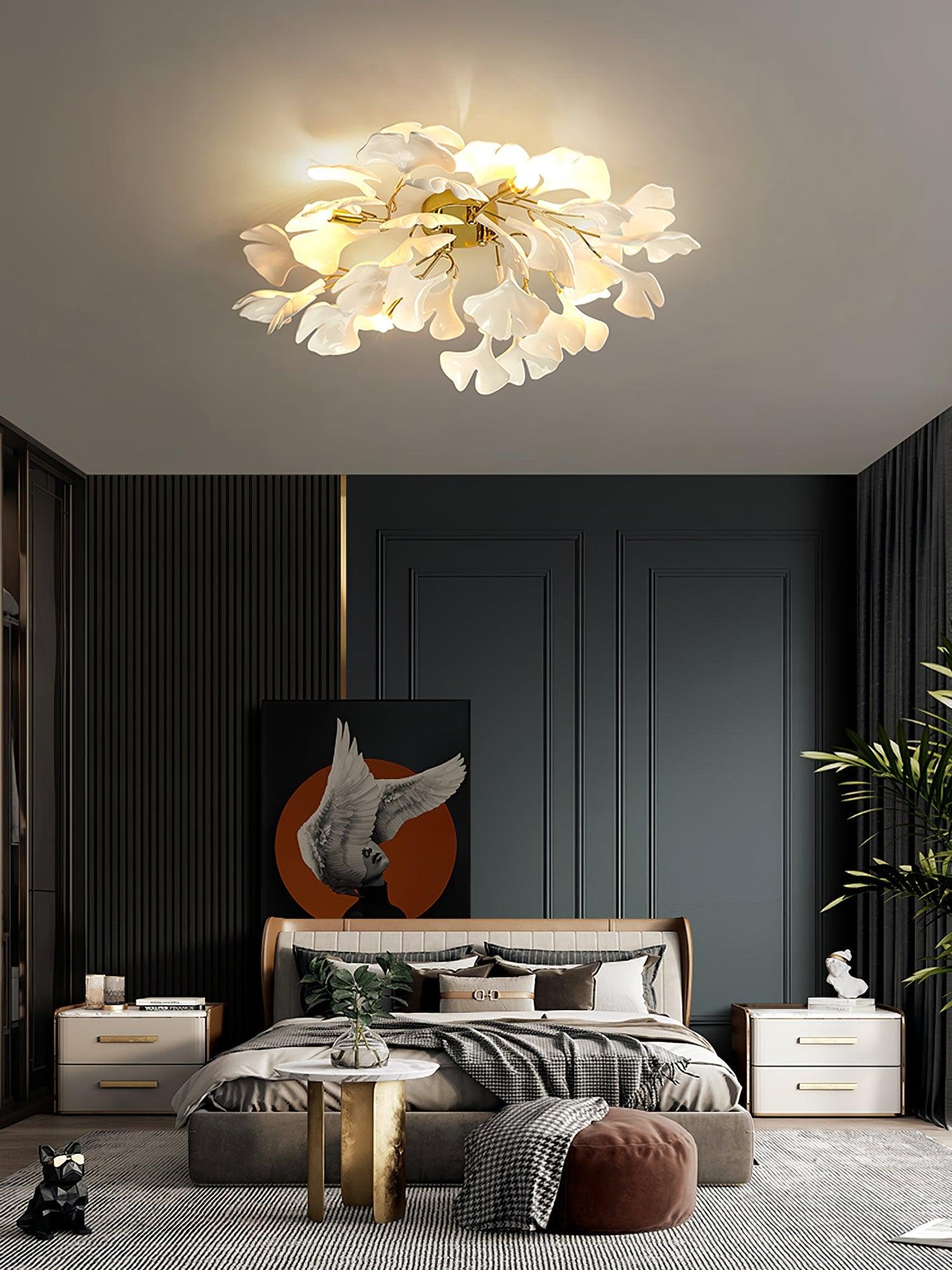 Gingko Flush mount light Ceiling Lamp