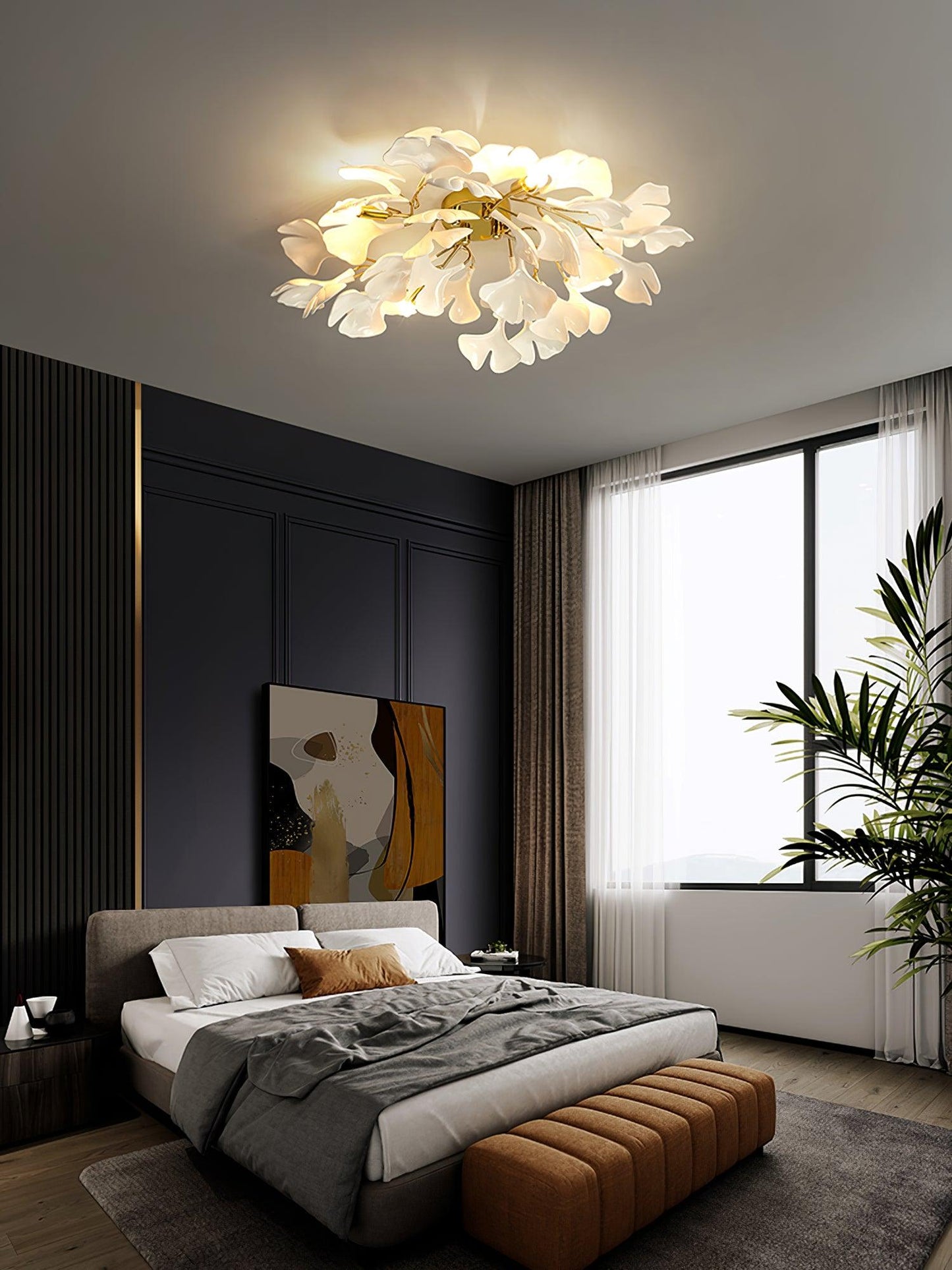 Gingko Flush mount light Ceiling Lamp