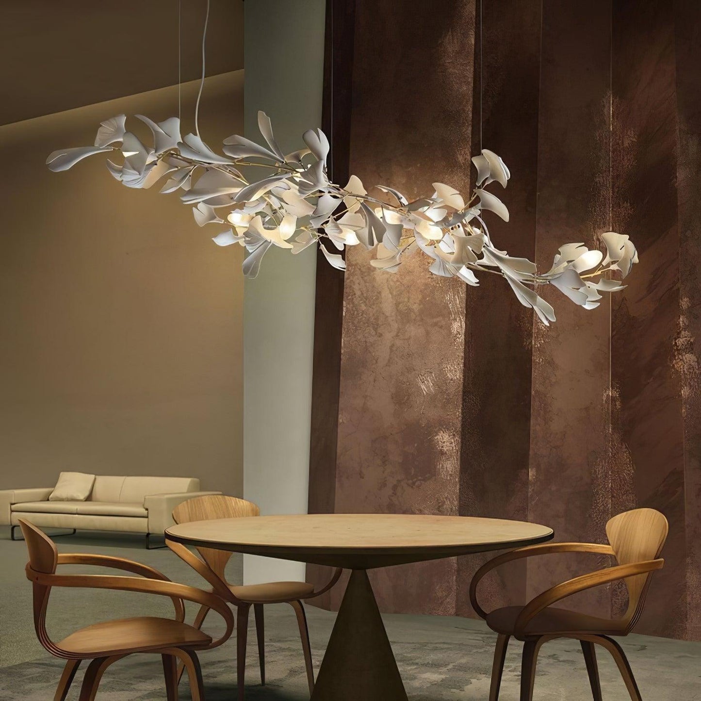 Gingko Candelabrum Chandelier E